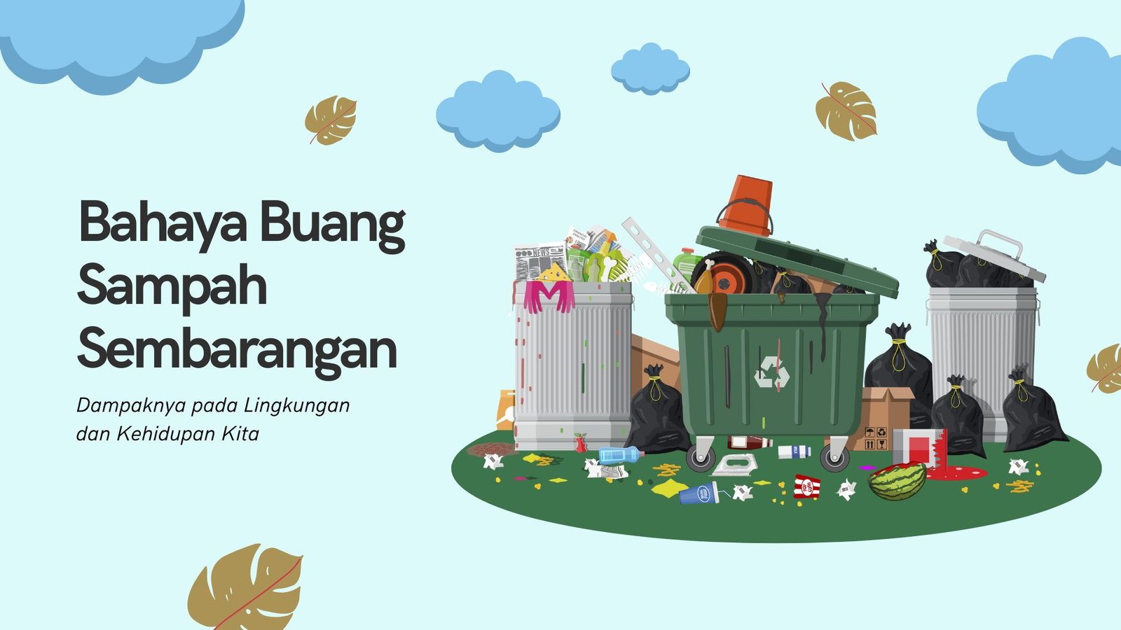 🗑️ Dampak Sampah terhadap Lingkungan
